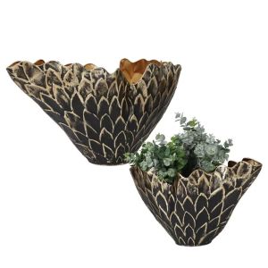 ДЕКОРАТИВНА АБСТРАКТНА СКУЛПТУРА, СЕМЕЙНИ ФИГУРИ ПОД ДЪРВО СЕМЕЙСТВОТО Е ВСИЧКО, ПОЛИРЕЗИН, СИВ, 10,5x4,5x13,5 см