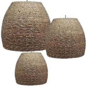 КОМПЛЕКТ ТРИ ПОЛИЛЕЯ, КАФЯВ, ОТ РАКИТА Д:46.5x43.5, М:40.5x36.5, Ш:35.5x30 2/30КУТИЯ