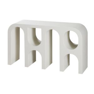 КОНЗОЛА CONCRETTO БЯЛА 140X35X80СМ