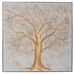 Настолен часовник Лулка в натурален цвят метал-дърво с размери 23,5х8х25,5см