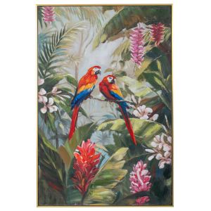 Настолен часовник Метал-Дърво с размери 22x7x35см