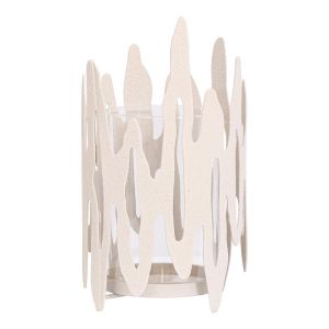 Фотьойл Ирма в златисто жълт цвят дамаска с размери 73х77х82см