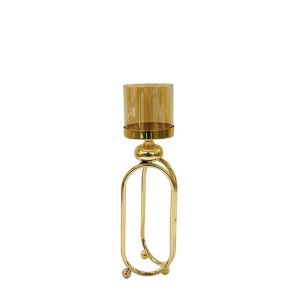 НАСТОЛНА ДЕКОРАТИВНА ФИГУРА КОН FL7245 БЯЛ ЦВЯТ 14x7x25cm