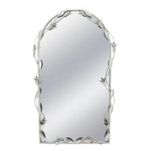 Кръгла табуретка New Lux в бежов цвят с размери 46х46х43см