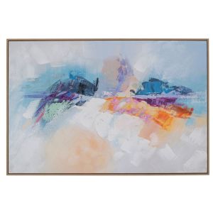 КОЛЕДНА КЕРАМИЧНА ЧАША С КАПАК И ЛЪЖИЦА ЕЛЕН 1/4 FL1046 ЧЕРВЕНА ЧЕРНА СИНЯ РОЗА 11x8.5cm