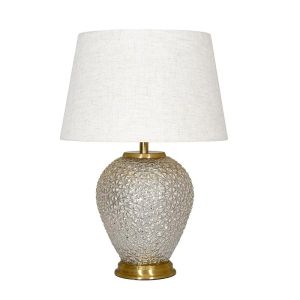 Десен ъглов диван Нова Карина в бежов цвят с бензинови възглавници и табуретка с размери 278х218х85см