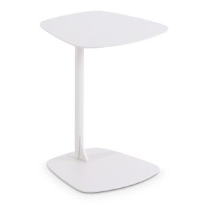 ПОМОЩНА МАСА SOFFBORD SM6417.01 АЛУМИНИЕВ ЦВЯТ СЛОНОВА КОСТ 40X39X53H