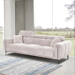 ТРИМЕСТЕН ДИВАН ЗА ХОЛ SEVILLE, ПЛАТ ТЕДИ, БЕЖОВ