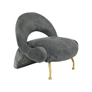 ДЕКОРАЦИЯ ЗА МАСА, ПЕПЕРУДА-РЪКА, ПОЛИСМОЛА, ЧЕРНО-ЗЛАТО, 14x17x34,6cm