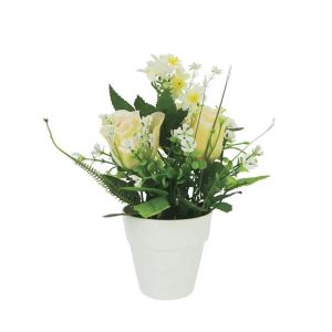 Fl-9 salmon flower arrangement pot - high quality 22 cm**note: design may differ from image