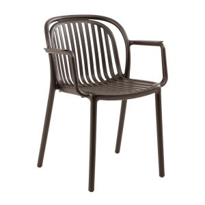 Garden chair Poco with porch, Pp-uv brown color