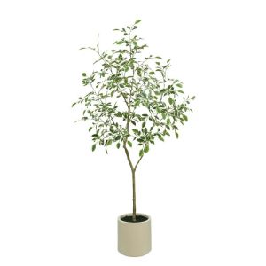Two-tone Benjamin tree in a pot - h180 cm 1/kib