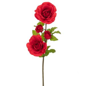DECORATIVE GIANT RED ROSE 26X26X132 CM