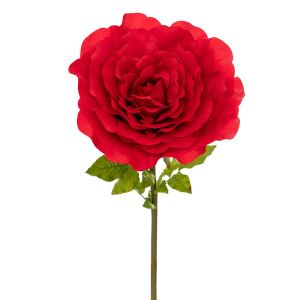 DECORATIVE GIANT STEM RED ROSE 70X70X150 CM