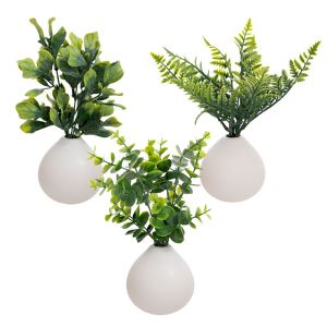 DECORATIVE PLANT 26 CM IN CERAMIC POT 10X10 CM