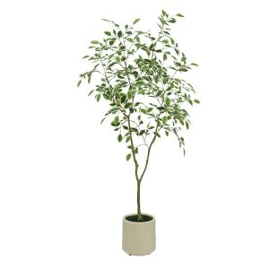 Benjamin tree, two-tone, real touch, in a pot - h150 cm 1/kib