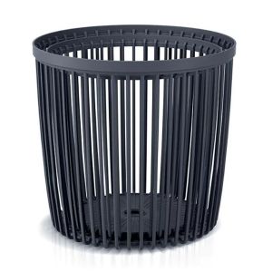 SET OF 2 CLUBO BASKETS ANTHRACITE