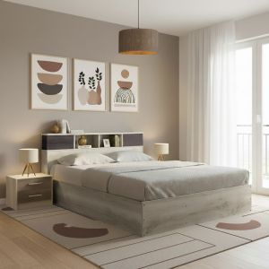 Комплект за спалня Olympus Castillo Toro с легло 160x200 см, 3 части