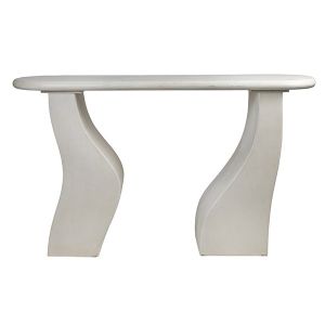 Конзола мдф бяла 140x38x81см