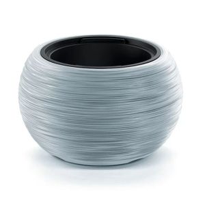 КУПА FURU СВЕТЛО СИВА ПЛАСТМАСОВА САКСИЯ 38X23 СМ