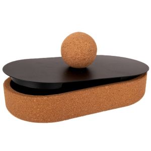 FELT STORAGE BOX 18X10X7 CM WITH METAL LID