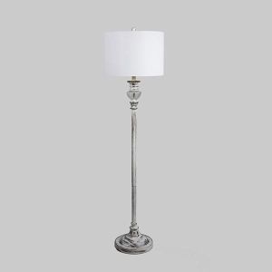 Лампион от полирезин бяла 40x154см