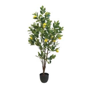 Lemon tree green/yellow real fragrance in a pot - h150 cm 2/kib
