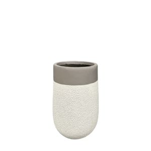 Малка, лека циментова саксия Mpez, висока, тип варец - Φ23x36см