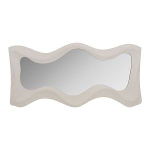 Огледало пластмаса бяло 57x2.5x113см