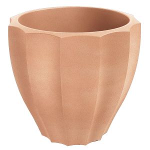 ПЛАСТМАСОВА САКСИЯ РОНА ТЕРАКОТА 80Х80Х72СМ