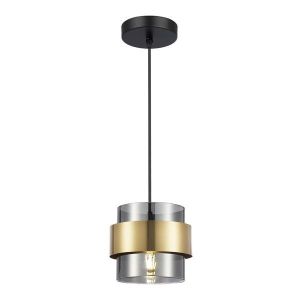 Chandelier 1xe27 Max15w 180x1205mm black-gold Arte Illumina Reliac