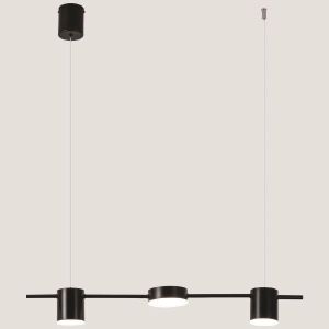Chandelier 3 Led 24w 75x150cm black Arte Illumina