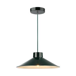 Chandelier Simple 1xε27 Max15w 360x1150mm glossy dark green Arte Illumina Neli