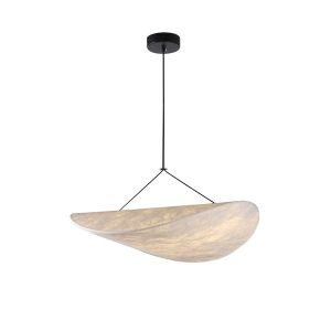 Chandelier Tyvek single Led lamp 15w 840lm 3000k Ø600mm white Arte Illumina Nefi