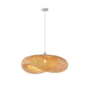 Chandelier bamboo 1xe27 Max15w 760x560x220mm Arte Illumina Calypso