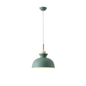 Metal chandelier 1xe27 Max15w 280x1234mm green-white Arte Illumina Dignity