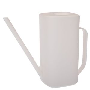 ПРОЗРАЧНА БЯЛА ПЛАСТМАСОВА ЛЕЙКА TUBI 24X10X20 СМ