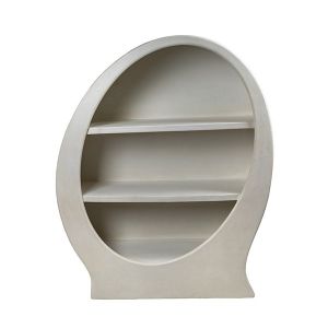 Рафт мдф бял 98x36x120см