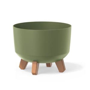 САКСИЯ GRACIA, БЯЛ ЦВЯТ, ПЛАСТМАСА, 24X24X19 СМ