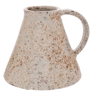 GREY CERAMIC VASE 19X19X16 CM