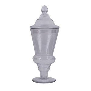 Sweet jar transparent 20.4x20.4x38.5cm