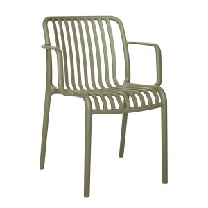 Chair Moda-h, Pp - UV protection, green