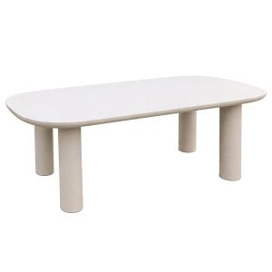 Трапезарна маса Kiora Hm6597.02 бежова фибро цимент 200x100x75всм.