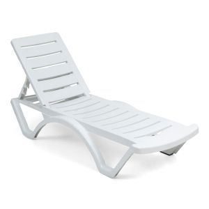 Sandy Pp-uv sun lounger white