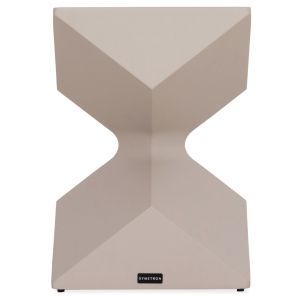 HIGH SIDE TABLE ZANDER SM6493.04 BEIGE ALUMINUM 40X40X57H