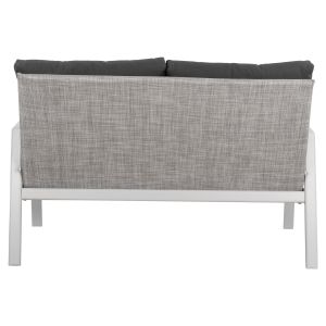 2-seater sofa aluminum Hm5561.01 with cushions