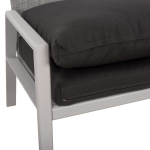 2-seater sofa aluminum Hm5561.01 with cushions