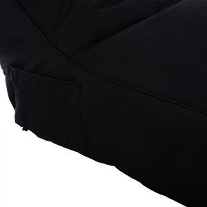 Bloom waterproof pouf Hm5111,14 black with UV protection 106x70x61hcm