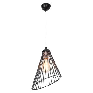Ceiling Light Pwl-1192 E27 Black D24x83cm