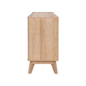 Hamea Mdf sideboard in natural color 150x39.5x73cm